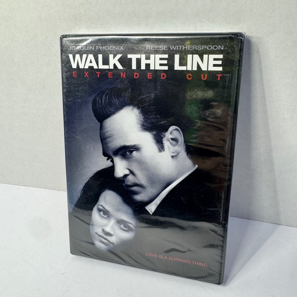 Walk the Line Extended Cut DVD Joaquin Phoenix Reese Witherspoon NEW Sealed